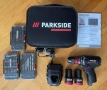 Parkside Акумулаторен ударен винтоверт с две скорости може и в куфар с аксесоари и втора батерия, снимка 18