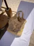 Yves Saint Laurent Дамска Бежова Плажна Чанта Код E39, снимка 5