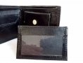 Нов портфейл естествена кожа с допълнителни, снемаеми отделения за лични документи и кредитни карти , снимка 4