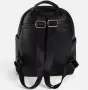 Дамска раница Backpack Черна със златисти ципове, 23x12x30cm, снимка 3