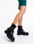 Дамски боти в черен цвят модел: U9AX96030-1 Black, снимка 2