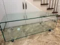 Стъклена холна маса , снимка 1