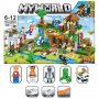 Конструктор Майнкрафт Сражение в селото , 426 части, снимка 1