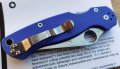 Сгъваем нож Spyderco  Paramilitary, снимка 11