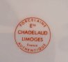 Две старинни чинии LIMOGES Ets CHADELAUD, снимка 2