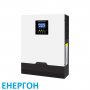 Wifi Хибриден Соларен Инвертор 5KW + 80А МРРТ зарядно панел солар акум, снимка 5