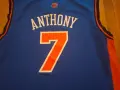 Carmelo Anthony New York Knicks NBA Jersey  #7 баскетболна тениска маркова на Адидас размер Л, снимка 6