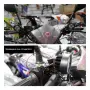 Комплект черни LED фарове за мотоциклет с монтаж към огледалата, снимка 8