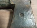 Стара кована брадва със маркировка., снимка 9