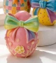 3d Яйце с пандела Силиконов молд форма фондан шоколад гипс свещ смола декор, снимка 2