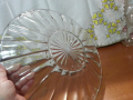 Голяма стъклена чиния , снимка 4