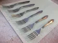Лот от 6 бр. вилици от завод "П.Денев-Габрово" - 1, снимка 3