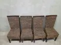 Трапезни ратанови столове, снимка 1