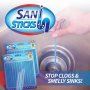 Отпушване на канали и мивки с пръчици Sani Sticks