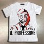Уникална Тениска Il Professore! Мъжка тениска на Професора от La casa de papel!, снимка 1