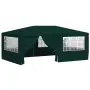vidaXL Професионална парти шатра със стени 4x6 м зелена 90 г/м², снимка 1
