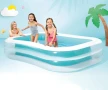 Семеен надуваем басейн INTEX Family, 262 х 175 х 56 см, снимка 2