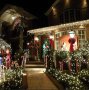 LED Коледна Украса за къщи външно вътрешно: Завеси/висулки/фиг/макруч, снимка 10