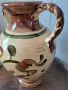 голяма немска керамична кана, ваза, снимка 3