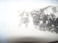 Стара фотография картичка "Зимна разпивка" преди 1944г., снимка 5