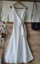 Бяла рокля ASOS , снимка 1 - Рокли - 44932241