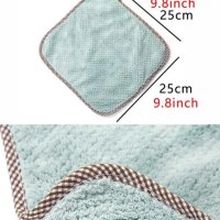 Комплект от 5 броя микрофибърни попивателни кърпи, снимка 3 - Хавлиени кърпи - 42852843