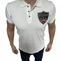 Мъжка тениска Balmain Polo White !!!, снимка 1 - Тениски - 39337820