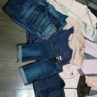 Дрехи за момиче - /цената е обща /якета, комплекти, блузи, грейка и др. за ръст 160 , снимка 4 - Детски комплекти - 38187335