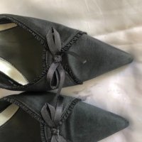 Дамски сатенени обувки Barratts , снимка 7 - Дамски елегантни обувки - 30153768
