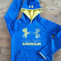  under armour - страхотно юношеско горнище  ПО РАЗМЕР ЮНОШЕСКА НОМЕРАЦИЯ 158-17, снимка 5 - Детски анцузи и суичери - 42881422