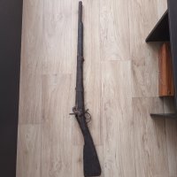старинна балканска капсулна пушка от 19 век ..пищов пистолет револвер оръжие , снимка 1 - Антикварни и старинни предмети - 42748523
