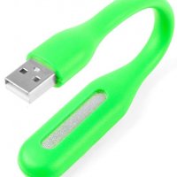 Гъвкава USB LED лампа за нотебук , снимка 1 - Лед осветление - 22211902