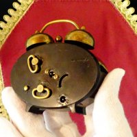 Goldbuhl механичен часовник,будилник. , снимка 6 - Антикварни и старинни предмети - 30331796