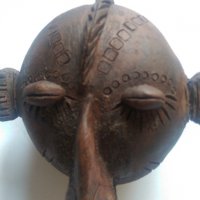 Африкански керамични маски, снимка 6 - Антикварни и старинни предмети - 30277991