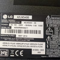 LG 42LN5400-LD36B / EAX64891403/1.0/-EAX 64 905301/2.4/ //LGP42 13PL1, снимка 2 - Части и Платки - 34905537