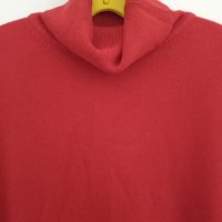 Супер мекичка червена блуза, размер XL, снимка 3 - Блузи с дълъг ръкав и пуловери - 38365082