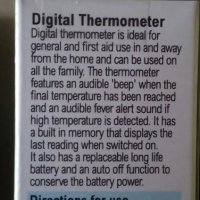 Digital Thermometer - Цифров термометър за телесна температура., снимка 9 - Друга електроника - 38934724