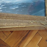 Красива литография ”Корабокрушение”, снимка 9 - Антикварни и старинни предмети - 34141078