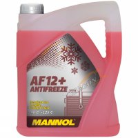 MANNOL-AF12+ антифриз (-40 ) 5л-червен -4012-5/211137, снимка 1 - Части - 31685984