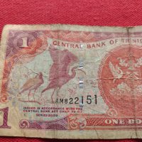 Две банкноти 1 долар 2002г. Тринидад и Тобаго / 100 динара 1978г. Югославия  27069, снимка 3 - Нумизматика и бонистика - 36589301