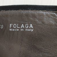 BALLY Folaga ботуши – черни, велур, до коляното №40, снимка 14 - Дамски ботуши - 38148973