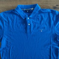 gant polo shirt - страхотна мъжка тениска Л размер , снимка 4 - Тениски - 40486507