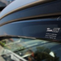 Комплект ветробрани Heko за VW Passat седан след 2014 година с 4 врати, тъмно опушени, 4 броя, снимка 2 - Аксесоари и консумативи - 35062287