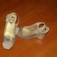 Дамски сандали и обувки № 40 - естествена кожа и други, снимка 1 - Сандали - 37462750