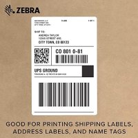 Нов термален принтер Zebra Direct Thermal Printer ZD421 за етикети, лейбъл, снимка 5 - Друга електроника - 42450402