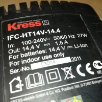 kress IFC-HT14V-14,4 li-ion battery charger-germany 0609211909, снимка 2 - Винтоверти - 34044819