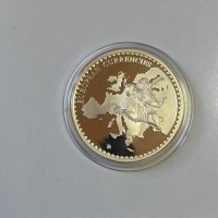 ШВЕЙЦАРИЯ , Цюрих - Плакет Европейска валута , снимка 2 - Антикварни и старинни предмети - 42764777