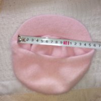 Бебешки ръкавици и шапка розови комплект, снимка 7 - Шапки, шалове и ръкавици - 30801905