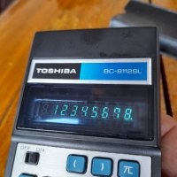 Стар калкулатор Toshiba, снимка 8 - Други ценни предмети - 42273260