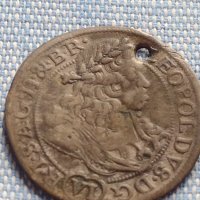Сребърна монета 6 кройцера 1685г. Леополд първи Виена Свещена Римска Империя 13772, снимка 5 - Нумизматика и бонистика - 42899954